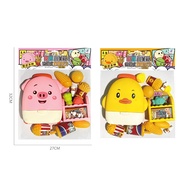 Túi đồ chơi nhà bếp hình còn vịt cho bé đồ chơi nhà bếp vali chú vịt đồ chơi giáo dục cho bé đồ chơi