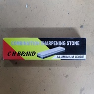 C H Brand Aluminium Oxide Combination Sharpening Stone 8" x 2" x 1"