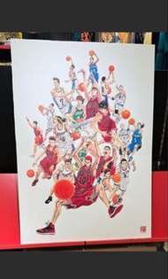 Slam Dunk 男兒當入樽 角色海報 Poster