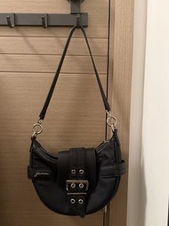 Ganni Black Nylon  Shoulder Bag