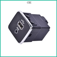 CRE Efficient USB Charger 5XG28DX9AD For 2017 2021 Compass Vehicles Durability ABS Plastic Construct