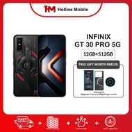 Infinix GT 30 Pro 5G Smartphone (12GB RAM+512GB ROM) Original Infinix Malaysia