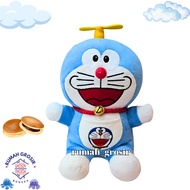 (Rumah Grosir Boneka) Boneka Doraemon Kecil Baling Baling Bambu Kecil