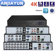 AHD 4K 8CH CCTV DVR Recorder 6 IN 1 Hybrid NVR DVR Security System 8MP XMEYE Analog Surveillance Vid