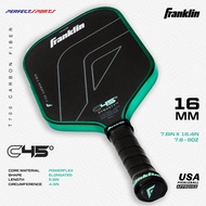 Franklin C45° Carbon Fiber Pickleball Paddle - Dynasty Mint 16MM