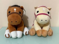 香港賽馬會 賽馬 馬 公仔 一對 馬會 馬仔 go racing 