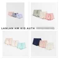 Set of 3 pants hm auth cotton short pants kids boy