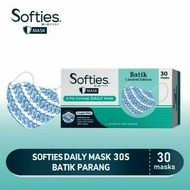 Softies Daily Mask Batik Parang 3 ply 30's