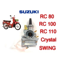 คาร์บู คาร์บู Rc100 Rc80 Rc110 Crystal Swing คาร์บูเรเตอร์ / คาร์บูอาร์ซี100 คาร์บูอาร์ซี80 ซูซูกิ อ