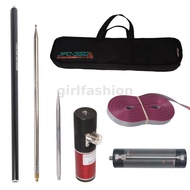 3.5-50MHz 80M-6M 10-band 100W HF Portable Shortwave GP Antenna 10-band Outdoor Shortwave Antenna for