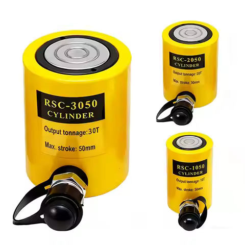 High Pressure Hydraulic Jack 10T/20T/30T Portable Hydraulic Cylinder Single Acting Hydraulic Cylinde