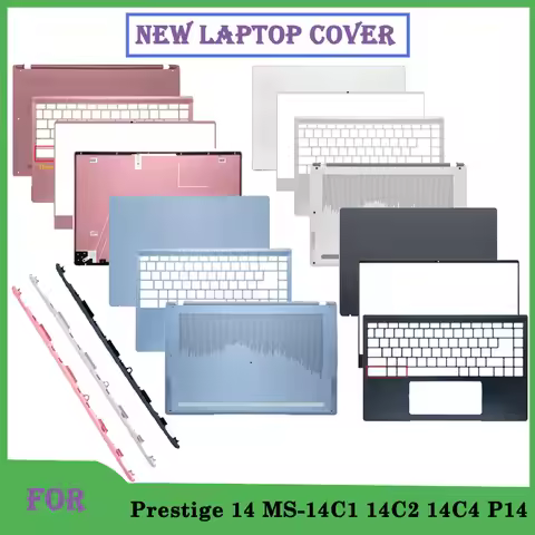 Multi Color For Prestige 14 P14 MS-14C1 14C2 14C4 A11SB A11SC Laptop Top Cover Front Bezel Palmrest 