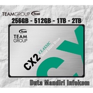 Team CX2 SSD 2TB 2.5" SATA III 3D TLC Internal SSD - T253X6002T0C101