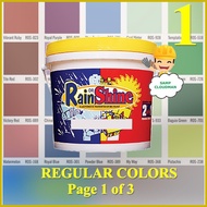 ◸ ℗ ◑ Rain or Shine Elastomeric Waterproofing Paint Gallon/ 4 Liters Page 1 of 3