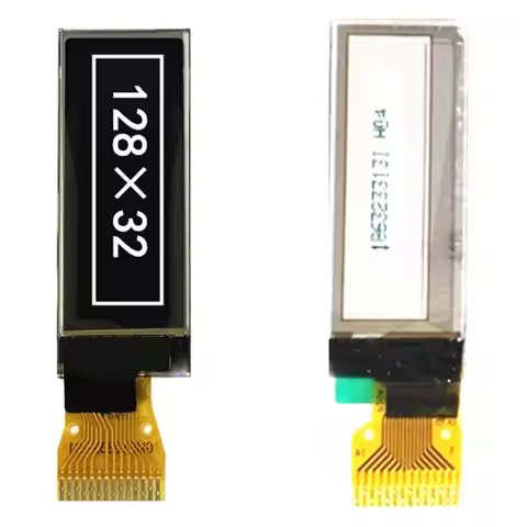 0.9" OLED Display 128X32 Pixels White 14P I2C IIC Port SSD1306 Driver Eleaf Pico 25 UG-2832KSWEG02 P