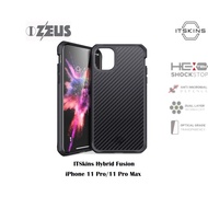 ITSkins Hybrid Fusion Carbon Cover for iPhone 11 Pro/ 11 Pro Max