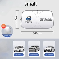 Portable Car Windshield Sunshade - Thermal Front Window Shade for Volvo XC60 S60 S80 XC90 V60 XC40 C