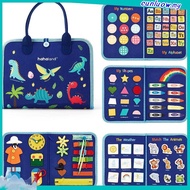 Montessori Busy Board Toddlers Travel Toy Preschool Learning Educational Sensory Toy for 1-6 Year Ol
