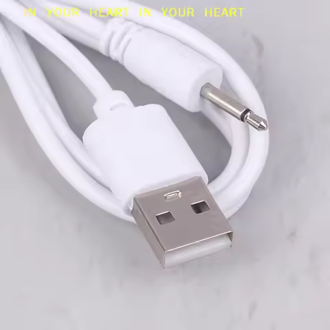 USB DC 2.5 Vibrator Charger Cable Audio Power Cord For Rechargeable Adult Toys Vibrators Massagers A