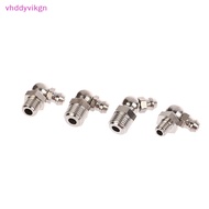 VHDD Stainless Steel Grease Nipple SS201 Metric Male Thread Straight El Type Oil Zerk Fitg For Grease Gun SG