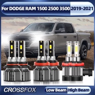 360W High Power Auto Bulbs Car LED Headlights 6000K H11 9005 HB3 Auto LED Headlamp For DODGE RAM 150