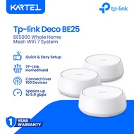 TP-LINK Deco BE25 BE5000 Whole Home Mesh WiFi 7 System