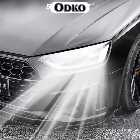 For Audi A3 A4 A5 A6 A7 A8 Q3 Q5 Q7 S3 S4 S5 Light Black Car Tint Lighthouse Tail Light Headlights F