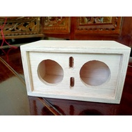 Double speaker box 2in 9mm Thick Plywood