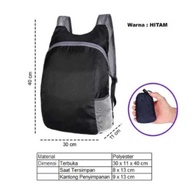 CLAIRA Super Mini Lightweight Ultralight Foldable Shopping bag Backpack Hiking Tracking Walking Souv
