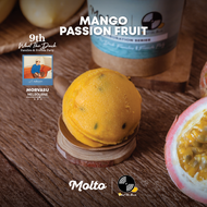 Mango Passion Fruit (ไอศกรีม มะม่วงเสาวรส 1 ถ้วย 16 oz.) - Molto premium Gelato