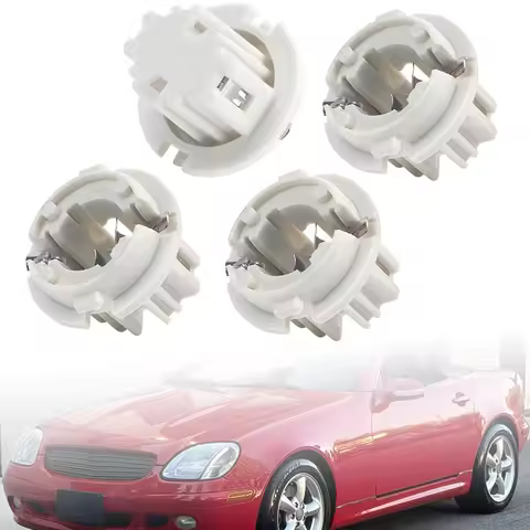 4pcs Rear Tail Light Lamp Bulb Holder Socket For Mercedes Benz E-Class W210 W140 W220 W215 W170 W164