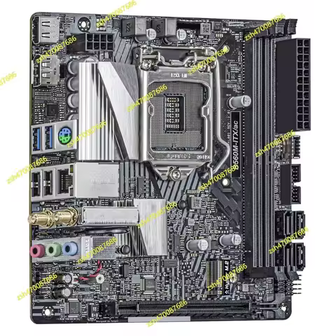 For Asrock B560M-ITX/ac Motherboard 560M ITX LGA1200 Supports intel 10th and 11th generation DDR4 46