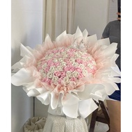 Soap Flower Bouquet 52、99 stalk Cupid's Love Shape Special Anniversary Valentine Birthday Surprise