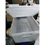 80L storage box Dual top opening
