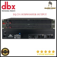 CLASSIC AUDIO DBX 231 SUB 2 SERIES GRAPHIC EQUALIZER WITH SUB OUTPUT (ORIGINAL)