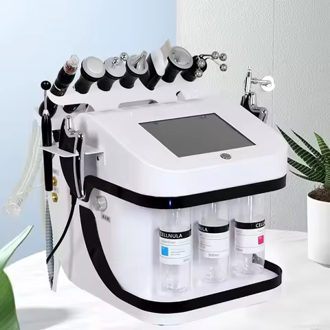 2026 Portable 10 In 1 Microdermabrasion Hydro Deep Cleaning Oxygen Jet Aqua Peel Facial Water H2O2 O