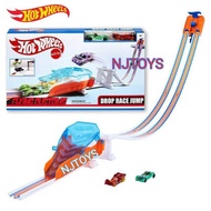HOTWHEELS Hot Wheels Track Drop Race Jump Trackset Hot Wheels Track Toys