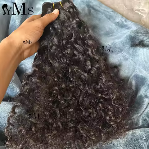 Burmese Spiral 3B3C Curly Hair Bundles Weft Human Hair YMS HAIR Unprocessed 3B3C Curly Hair Extensio