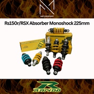Rapido Honda RS150 RSX150 Adjustable Rear Absorber Monoshock 225MM ORIGINAL Mono Shock