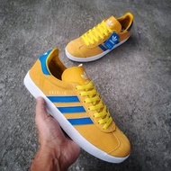 Adidas Gazelle yellow blue permium