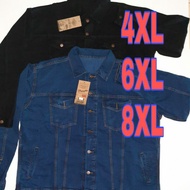 Super Men's Jeans Jacket BIG size ML XL 4XL 6XL 8XL