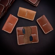 Genuine Leather Memory Card Holder MMC