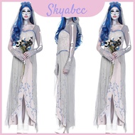 Ladies Halloween Corpse Bride Costume - Ideal for Masquerade & Cosplay Parties