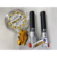 Paketan Bottom Shock RT Stage Ori 2Piston MIO - BEAT - WAVE125 Limited