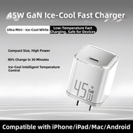 JZXS | GaN Material PD Fast Charging Adapter Type C 45W