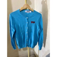 Preloved cardigan cdg play