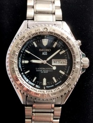 日本Seiko 旗艦錶系 landmaster AGS 人工動能手錶     精工   seiko   land master    價可議