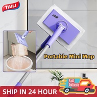 TAILI Self-absorbing Mini Mop Auto Face Towel Replacement Mop Mini Hands-Free Mini Mop with 360°Rotating