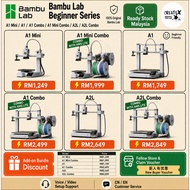 🔥READY STOCK🔥 Bambu Lab A1 Series A1 Mini / A1 / A1 Combo / A2L Combo AMS Lite Multicolor High Speed
