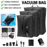 18L Vacuum Travel Bag WaterproofCompression Storage for Luggage Backpack Airtight Reusable Organiser